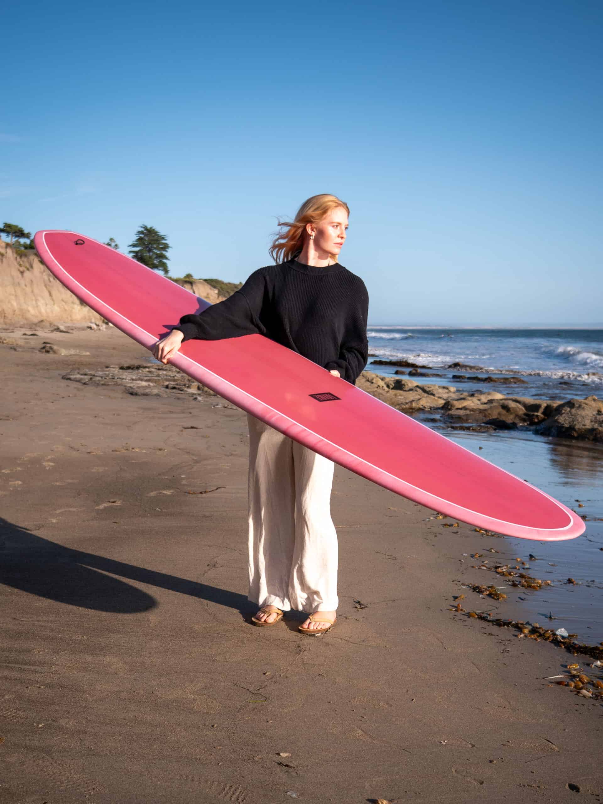 Recent Moore Surf pink log
